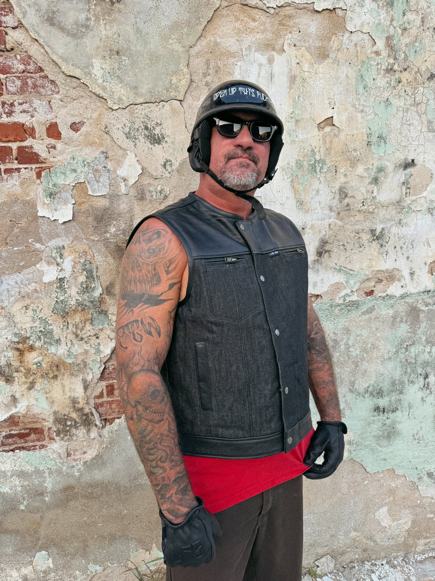 Blastoff Black denim