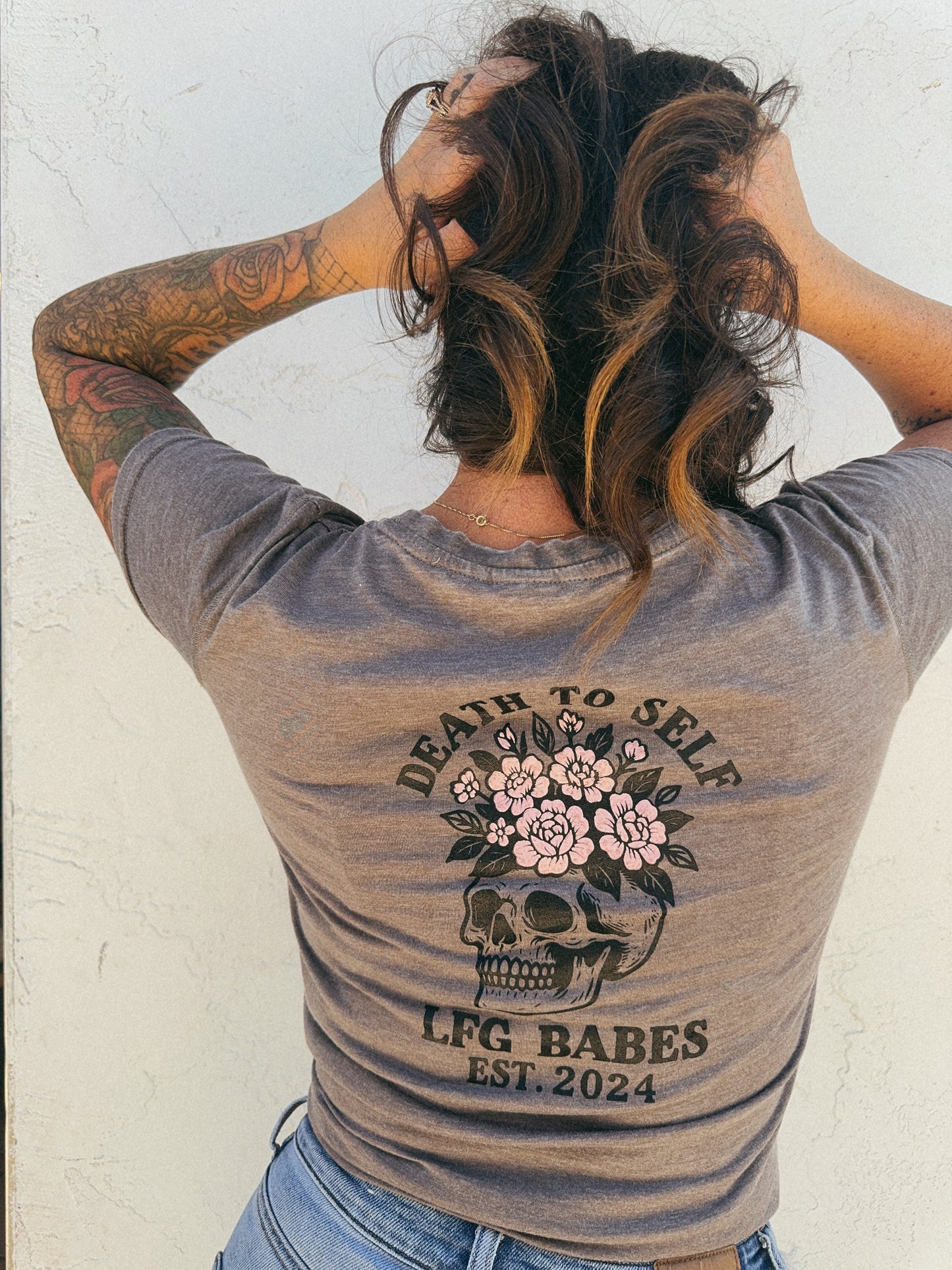 Death to self vintage T