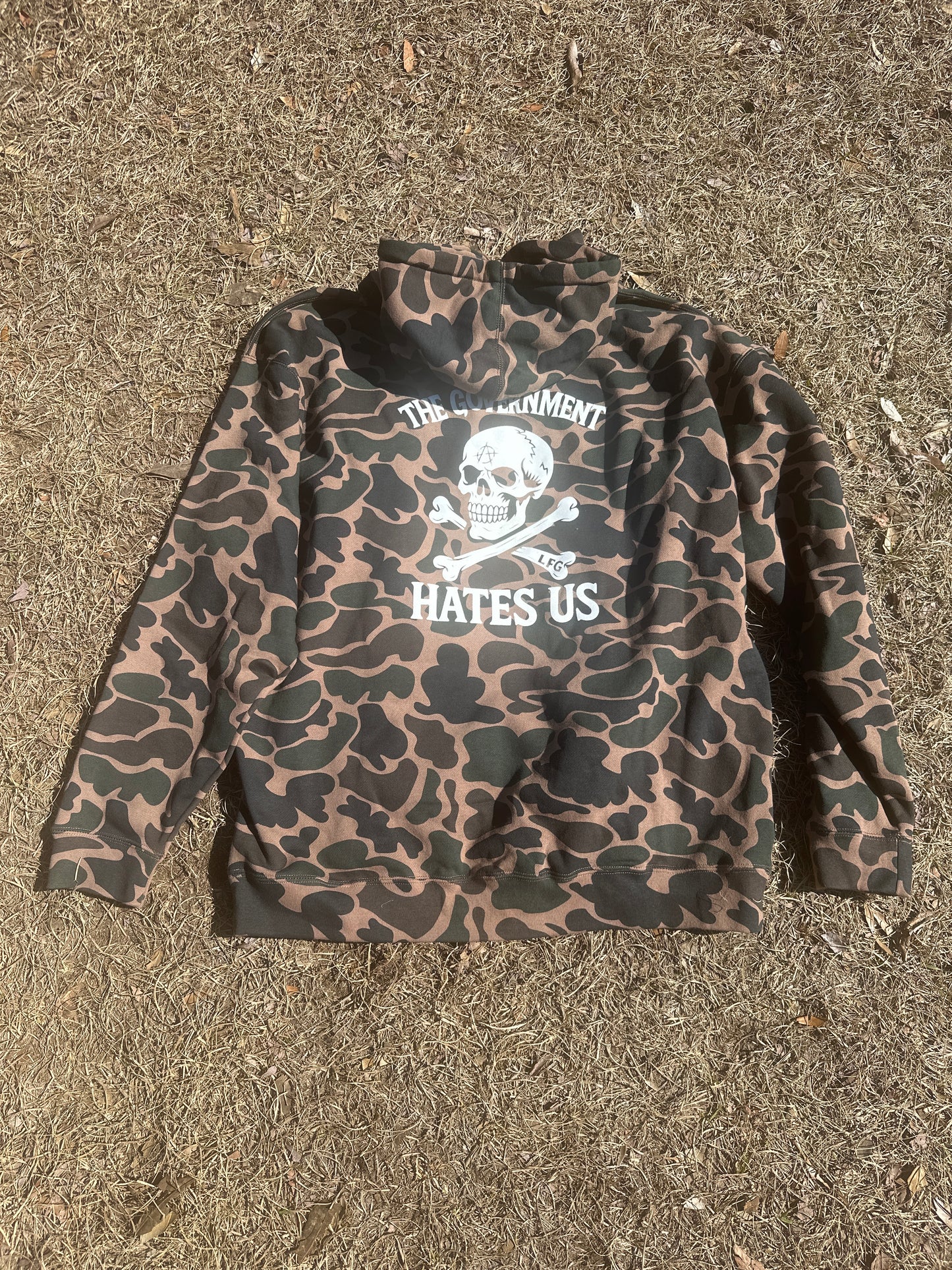 The Government Duck Camo hoodie