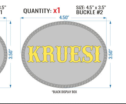 Custom LFG style buckle ( buckles, shown are examples)