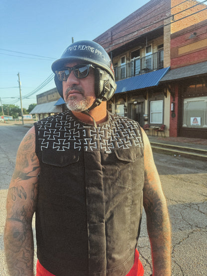 Iron canvas vest