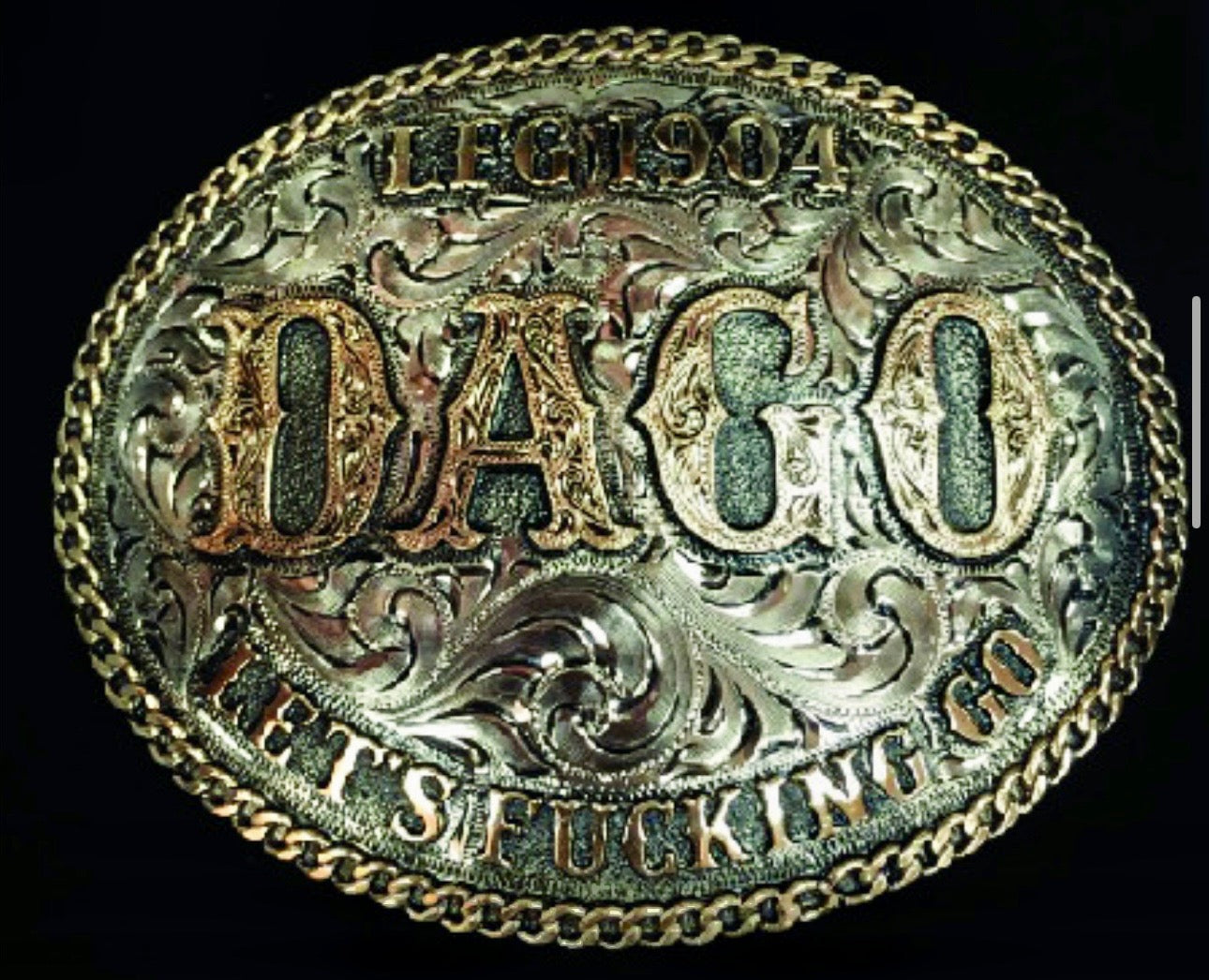 Custom LFG style buckle ( buckles, shown are examples)
