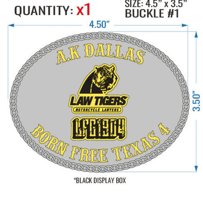 Custom LFG style buckle ( buckles, shown are examples)