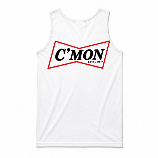 C’mon white Tank