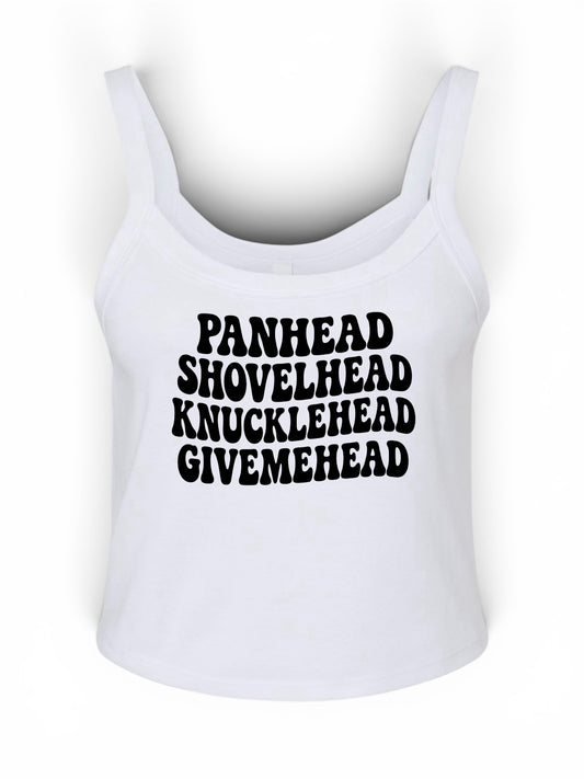 Panhead crop ladies