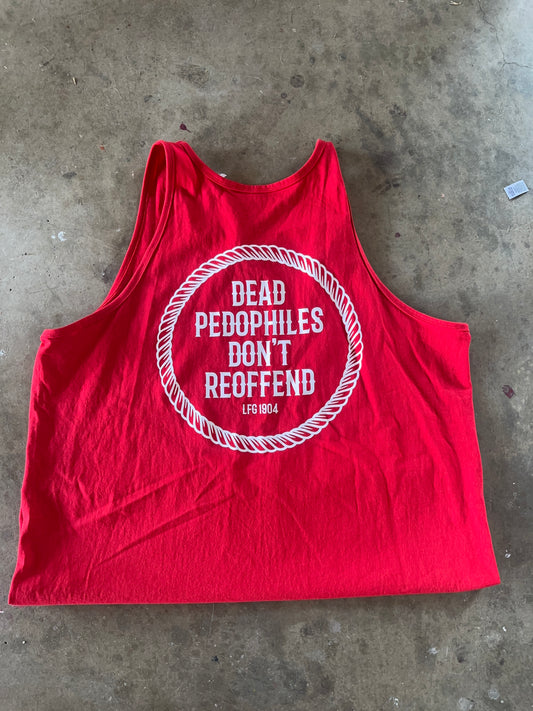 DPDR Red & White tank