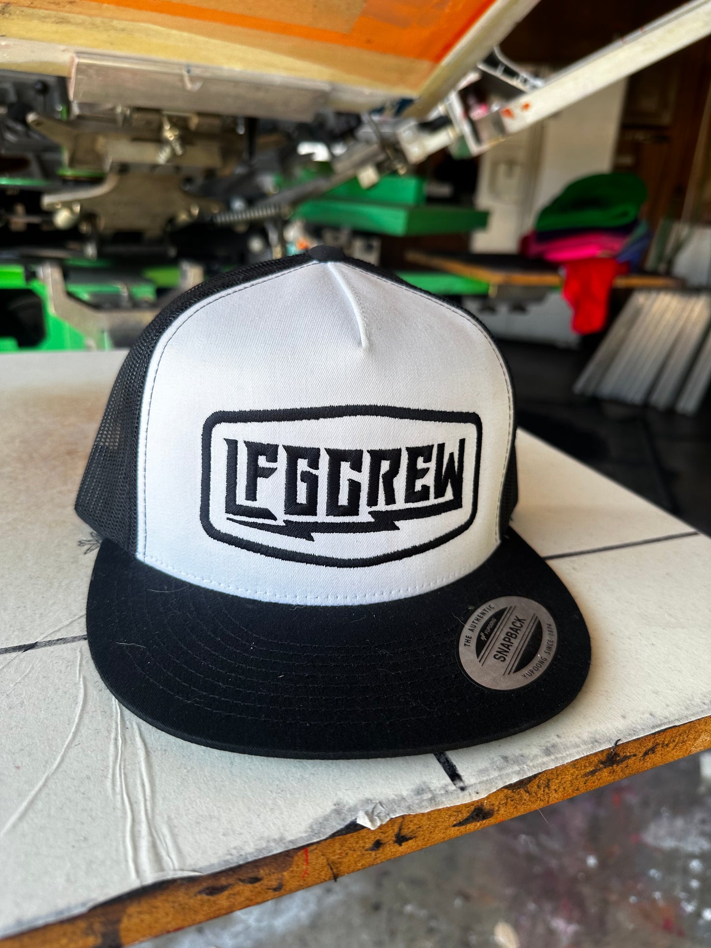 LFG badge hats